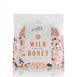 Honeycomb 허니콤의 전문가용 하드 왁스, 다용도, 스트립 필요 없음, 견고한 왁스 허니 매끄러운 텍스처, 쉬운 제거, 필 오프 왁스(야생 꿀, 35.2온스(1팩)) [35.2 Ounce (Pack of 1)] [Wild Honey] Professional Hard Wax of Honeycomb, Multi-Purpose, No Strips Needed, Sturdy Wax with Smooth Texture, Easy Removal, Peel-