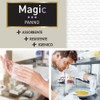 BioNap Airlaid Hand Towels White Compostable, Eco-Friendly, Magic, 38x30 cm
