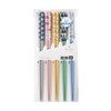 Ishida 67342-6 Silver Ion Antibacterial Patchwork Chopsticks for Guests 5