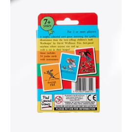 The World of David Walliams 6855 Flush Out The Rat Card Game