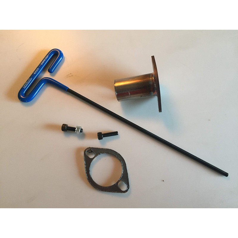 GenExhaust for Honda EU3000iS Generator 1" Steel Exhaust Extension 5