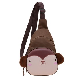 Suillty Kids Cute Small Panda Rabbit Puppy Sling Crossbody Bag Travel Hiking Chest Bag Shoulder Bag Daypack for Boys Girls