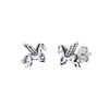 925 Sterling Silver Pegasus Stud Earrings