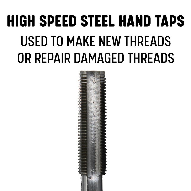 Drill America 1/2"-28 UNS Tap and Die Kit, HSS Plug