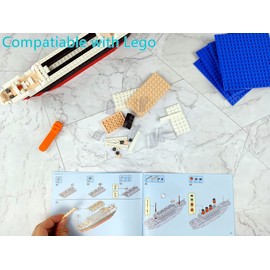 OneNext RMS Titanic Model Building Block Set 548pcs 100% Compatible DIY Educational Toys 3D Puzzle Gift for Adults and Kids