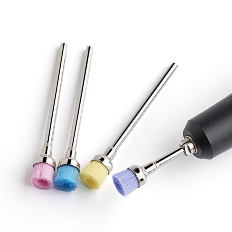Acycoin2A 5PCS Nail Drill Bit Cleaning Brushes for Nail Electric