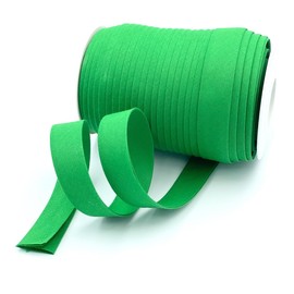 Craft Cult 20mm Plain Double Fold Bias Binding Tape - 25 Metre Roll (103 - Emerald Green)