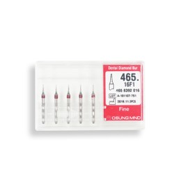 465.16F1, Interdental Bur, 1.6 mm Dia, Fine Grit Diamond Bur, 5 per Pack