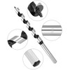 QWORK® 6-Piece Auger Drill Bit Set, Wood Drill, High-Carbon Steel,