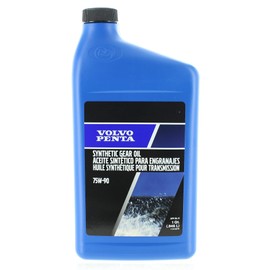 Volvo Penta Gear Oil Synthetic 75W 90 1-Quart