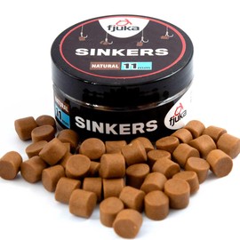 Fjuka Sinkers 11mm | Natural | Hookbait Pot | Tough, Hookable Bait | Float & Feeder