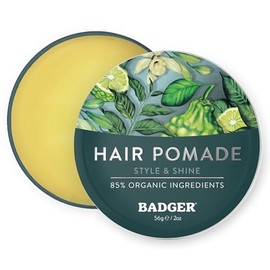 Badger Man Care Hair Pomade, 2 oz tin