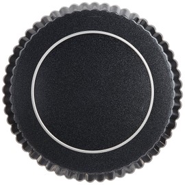 Suncraft PP-719 Tart Shaped Bottom Cutter, Round, Corrugated, 8.3 inches (21 cm), Fluorine Processed, Made in Japan, Confectionery Pastry Chef