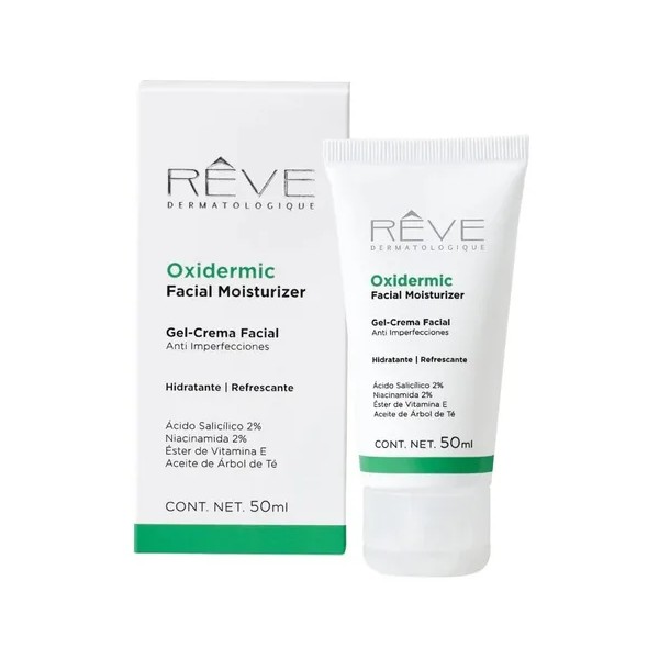 Reve Oxidermic Gel Crema Hidratante Anti Imperfecciones Tipo de piel