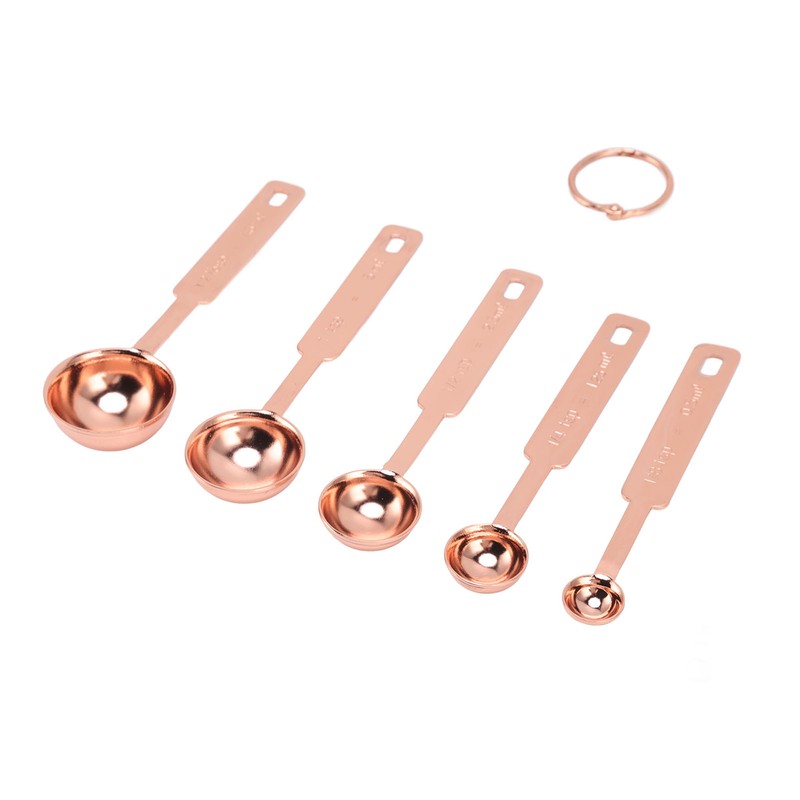 Measuring Spoons 7 in 1 Stainless Steel Stackable Design Multifunction