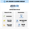 Eco Solutions Vinegar Cleaning Solution - all purpose household cleaner,