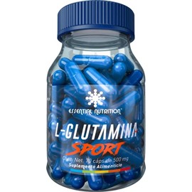 Essential Nutrition L-Glutamina Sport 70 cápsulas de 500 mg