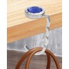 JEXOWIQ Portable Handbag Hangers, 2 Pieces Table Handbag Holder Hooks,