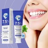 【7.5% HYDROXYAPATITE】Nano Toothpaste: Repair Enamel + Whiten Teeth Fluoride-Free Mint,