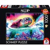 Schmidt Spiele 58634 Neon Turtle Sheena Pike Jigsaw Puzzle 1000
