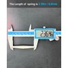 Replacement Springs for Hand Pruners, 6cm Standard Fitting Stainless Steel