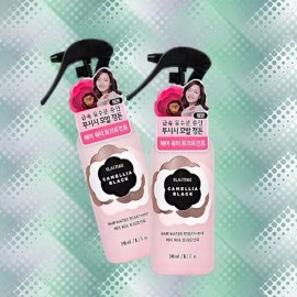 Elastin 엘라스틴 카멜리아 블랙 헤어 워터트리트먼트 240ml x 2개 [블랙 헤어 워터트리트먼트 240ml x 2개] Elastine Camellia Black Hair Water Treatment 240ml x 2개 [Black Hair Water Treatment 240ml x 2]