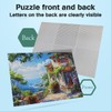 MISITU 1000 Pieces Jigsaw Puzzles for Adults Seaside Beach Impossible