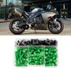 Screws Bolts, 177pcs Motorcycle Screws Fairing Bolt Mounting Clips Kit