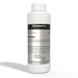 Citronellol 99% Pure - Premium-Quality Industrial and Laboratory Grade (500mL (16 Fl Oz))