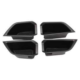 Attisfiera 4 x Door Handle Storage Box, Car Door Handle Storage Box for Q4 e-tron Sportback 2021 2022 2023 Accessories