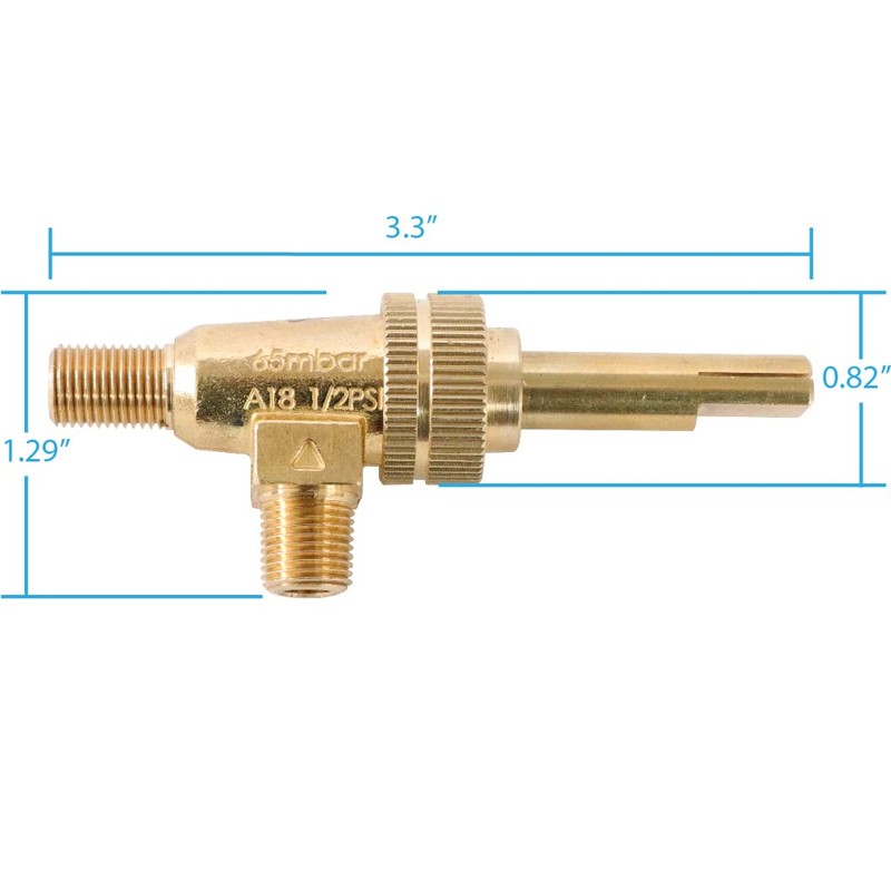Endurance Pro 4 Pack Jade Range 4418500200 GAS BURNER Valve