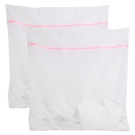 2er Set Wäschenetz für Waschmaschine, Premium Wäschebeutel 60 x 60 cm, Waschnetz mit Verstecktem Reißverschluss, Schutz vor Verformung und Falten, Wäschenetz für Waschmaschine,Wäschesack