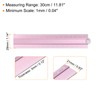 sourcing map 2pcs Folding Straight Ruler 30cm Metric Aluminum Alloy