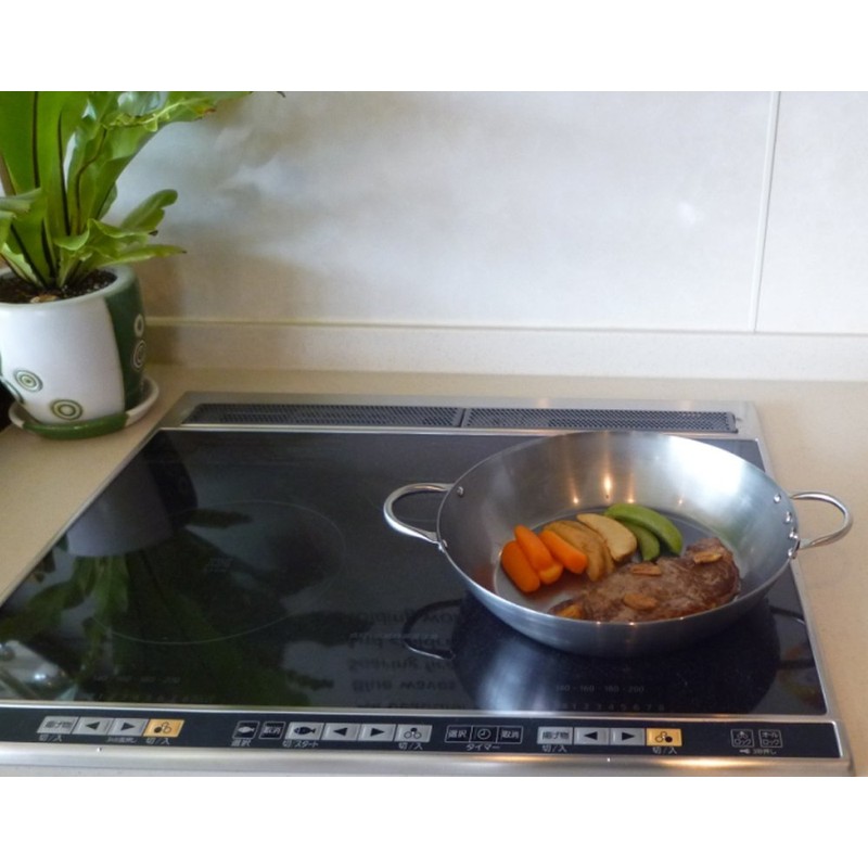 Fujita-kinzoku Iron Both Handle Pot 9.4 inches (24 cm) Made