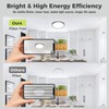 hepside LED Ceiling Light,3000K/4000K/6500K 3 Color Temperature, Waterproof IP54 LED