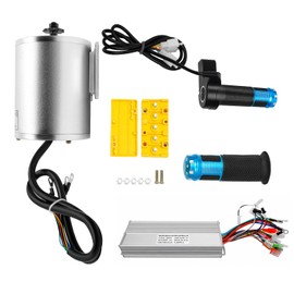 60V 2000W Brushless DC Motor Kit, 4300RPM Electric Gokart Motor, High-Speed BLDC Brushless Motor with Controller for E-Scooter E-Bike Dirt Bike Motorcycle