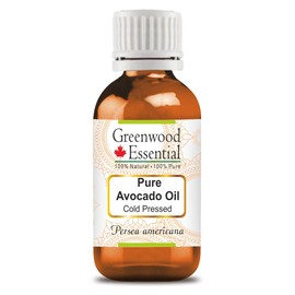 Greenwood Essential Pure Avocado Oil (Persea Americana) Cold Pressed 15ml (0.50 oz)