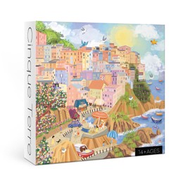 Cinque Terre Italian Puzzles for Adults, Park City Jigsaw Puzzles 1000 Pieces, Florence Italy Puzzle for Wall Art