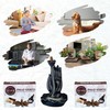 TRUMIRI Palo Santo Backflow Incense Cones - Total 20 Incense