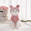 Cat Bunny Ears Costume Cute Dog Kitten Hoodies Sweater Rabbit