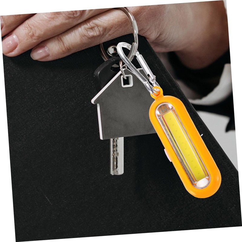 Operitacx 4Pcs Keychain Flashlight Portable LED Keychain Flashlight for Outdoor