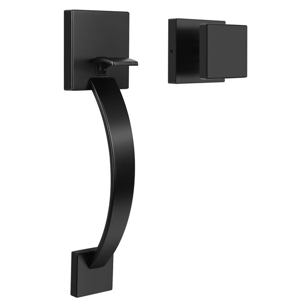 Tinewa Single Cylinder HandleSet with Knob, Front Door Handle Reversible