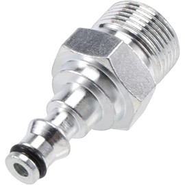 Silver Quick Connection Pressure Washer- Hose Adapter for Vax, M22 Quick Insertion, 251562A2 Pressure Washer Parts and Accessories