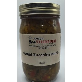 Amish Home-made Relishes (Sweet Zucchini)