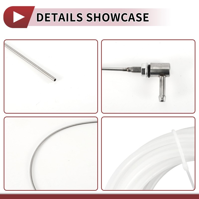 HEROFFIX Heater Fuel Tank Standpipe Kit Heating Fuel Hose Clip