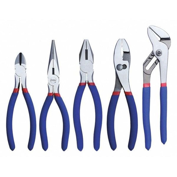 5 Piece Plier Set Dipped Handle, Mfr: 1UKP5-A