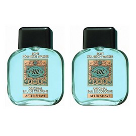 *PACK OF 2* Muelhens 4711 After Shave for Men 3.4 oz 100 ml NEW IN GLASS BOTTLE