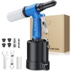 VORXEON Pneumatic Rivet Gun Set 3/32", 1/8", 5/32", 3/16" Air