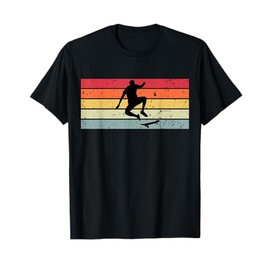 Skaters Having Fun Retro Sunset Skateboard Gift Teen Skaters T-Shirt
