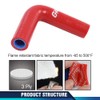 PIT66 Lower Upper Red Radiator Silicone Hose Compatible with 1964